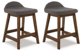 J&M Furniture - Ashley Furniture - Lyncott Counter Height Bar Stool (Set of 2) - Counter Height Bar Stool (Set of 2) - D615-224X2