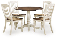 Wirloni Dining Table and 4 Chairs