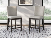 J&M Furniture - Ashley Furniture - Neymorton Counter Height Barstool (Set of 2) - Counter Height Barstool (Set of 2) - D618-124X2