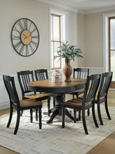 J&M Furniture - Ashley Furniture - Clorazi Extension Dining Table and 6 Chairs - Extension Dining Table and 6 Chairs - PCD619D3