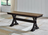 J&M Furniture - Ashley Furniture - Wildenauer 50" Dining Bench - Large Dining Room Bench - D634-00