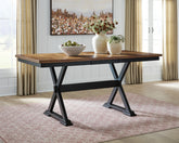 J&M Furniture - Ashley Furniture - Wildenauer Counter Height Butterfly Extension Table - DRM Counter Butterfly EXT TBL - D634-32