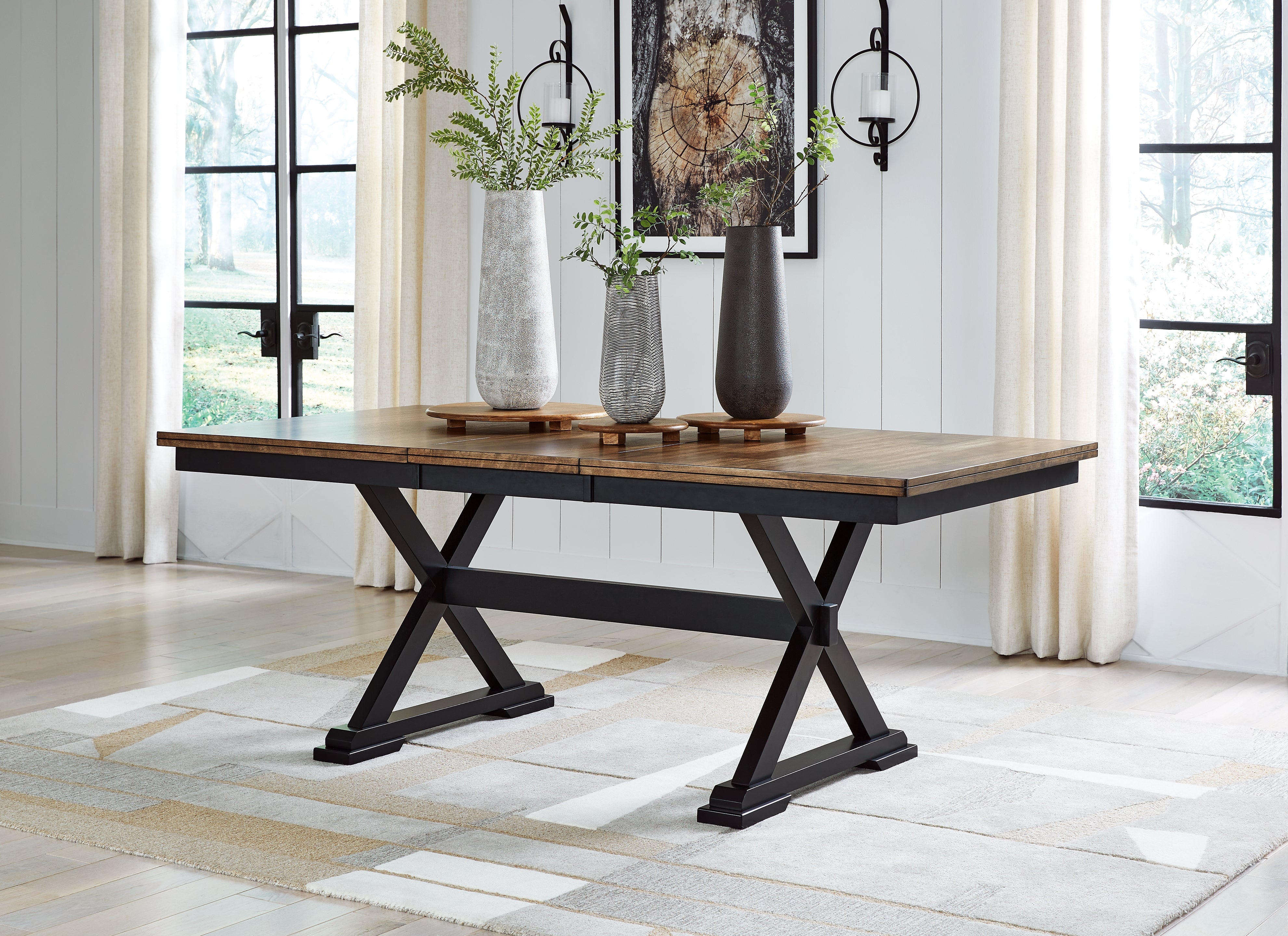 J&M Furniture - Ashley Furniture - Wildenauer Dining Extension Table - RECT Dining Room EXT Table - D634-35