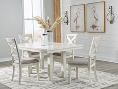 J&M Furniture - Ashley Furniture - Robbinsdale Dining Table and 4 Chairs - Dining Table and 4 Chairs - D642D3