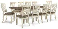 J&M Furniture - Ashley Furniture - Bolanburg Extension Dining Table and 10 Chairs - Extension Dining Table and 10 Chairs - D647D39