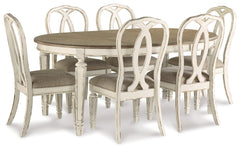 J&M Furniture - Ashley Furniture - Realyn Dining Table and 6 Chairs - Dining Table and 6 Chairs - D743D13