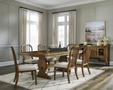 J&M Furniture - Ashley Furniture - Sturlayne Dining Table and 6 Chairs - Dining Table and 6 Chairs - D787D3