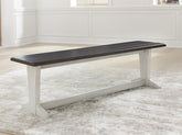 J&M Furniture - Ashley Furniture - Darborn 62" Dining Bench - Large Dining Room Bench - D796-00