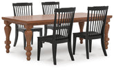 J&M Furniture - Ashley Furniture - Greddinton Dining Table and 4 Chairs - Dining Table and 4 Chairs - PCD824D22