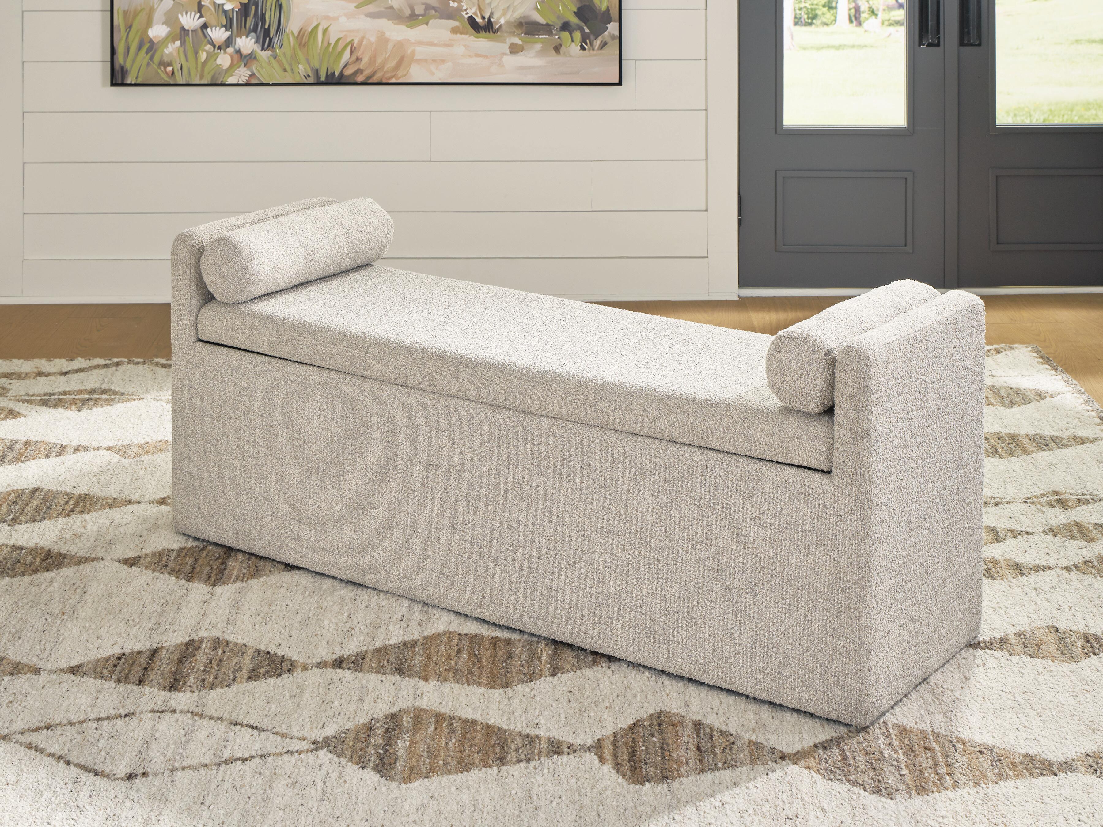 J&M Furniture - Ashley Furniture - Galliden 62" Dining Bench - Large UPH Dining Room Bench - D841-00