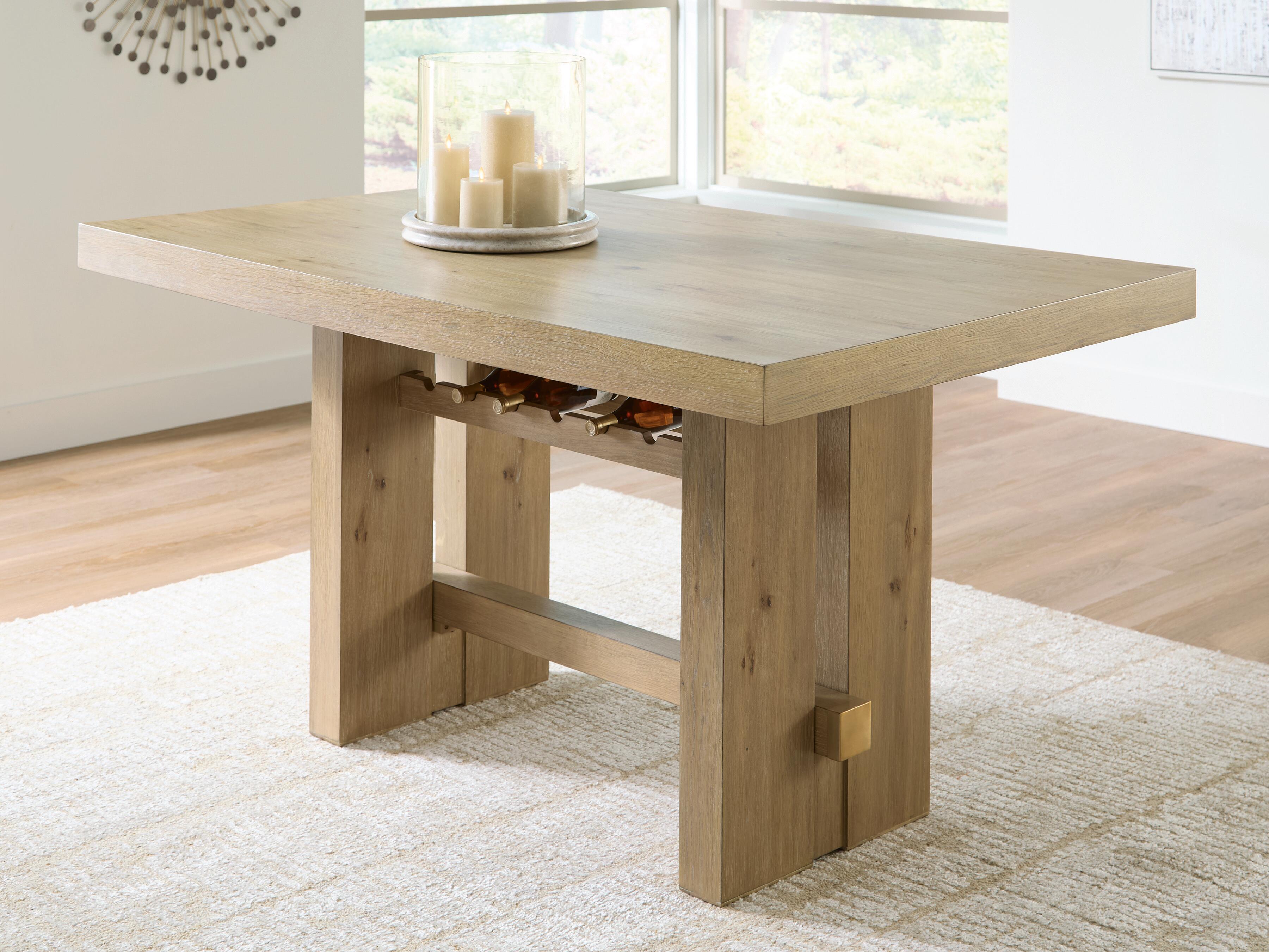 J&M Furniture - Ashley Furniture - Lasinger Counter Height Dining Table - RECT Dining Room Counter Table - PCD852-13
