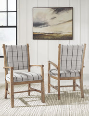 J&M Furniture - Ashley Furniture - Ridgester Dining Arm Chair (Set of 2) - Dining Arm Chair (Set of 2) - D858-01AX2