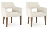 J&M Furniture - Ashley Furniture - Marxmore Dining Arm Chair (Set of 2) - Dining Arm Chair (Set of 2) - D863-02AX2