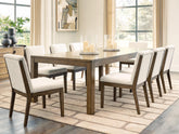 J&M Furniture - Ashley Furniture - Marxmore Extension Dining Table and 8 Chairs - Extension Dining Table and 8 Chairs - D863D4