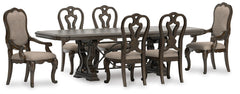 J&M Furniture - Ashley Furniture - Maylee Dining Table and 6 Chairs - Dining Table and 6 Chairs - D947D3