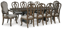 J&M Furniture - Ashley Furniture - Maylee Dining Table and 10 Chairs - Dining Table and 10 Chairs - D947D14