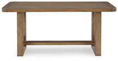 Cabalynn Counter Height Dining Table and 6 Barstools