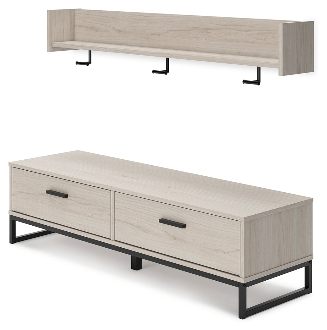 Socalle Wall Mounted Coat Rack with Shelf