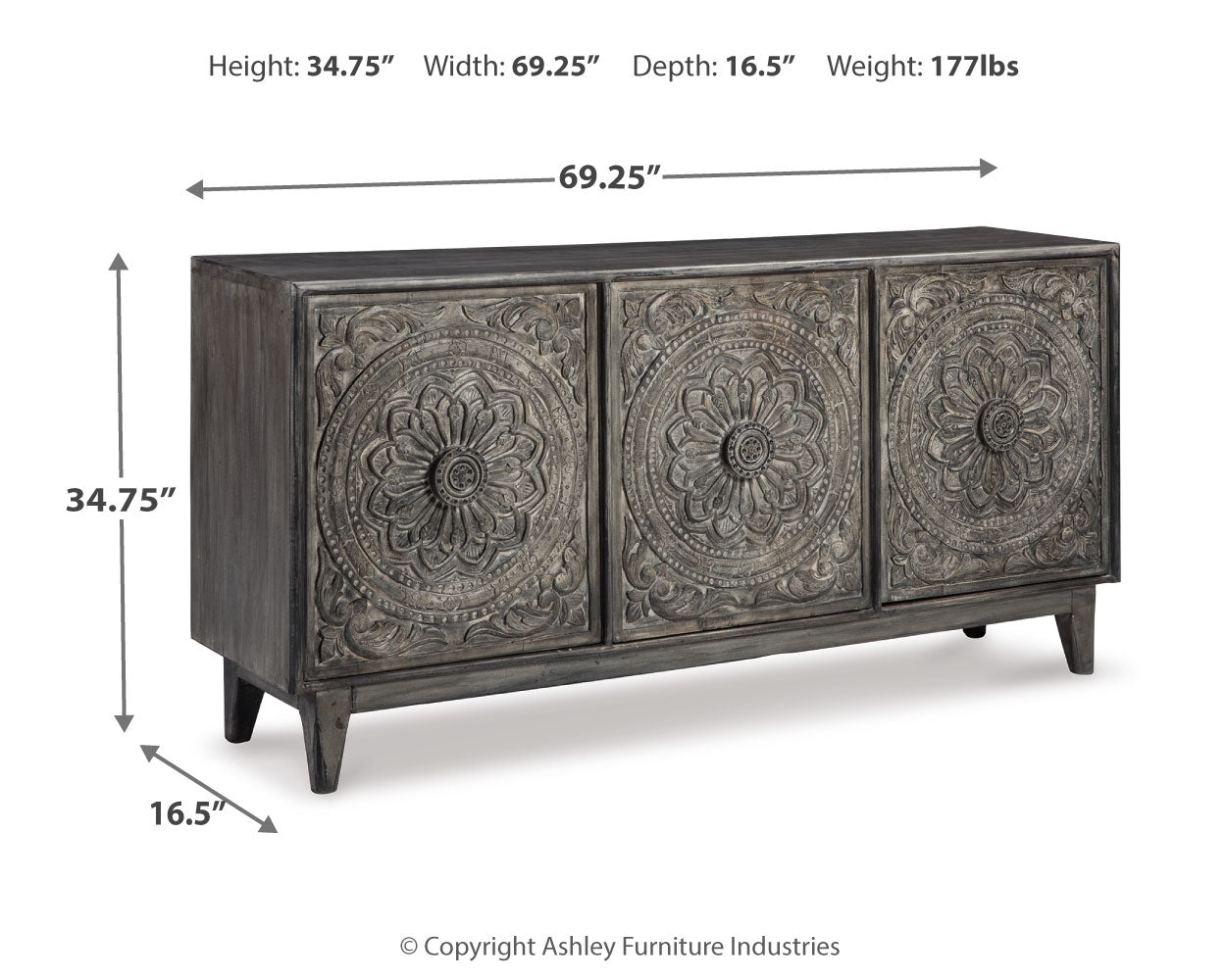 Fair Ridge Accent Cabinet Ashley Furniture