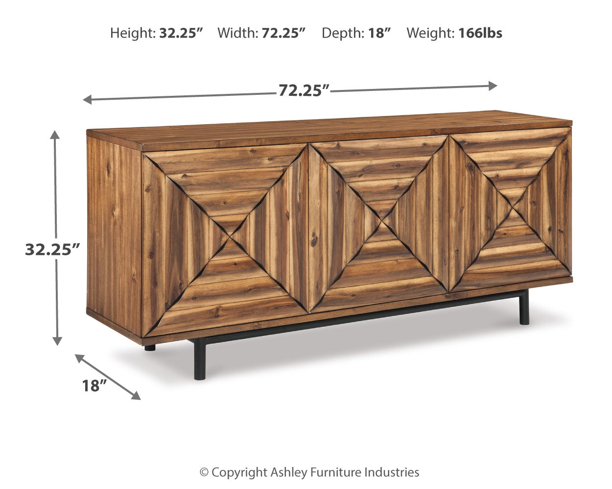 Fair Ridge Accent Cabinet Ashley Furniture