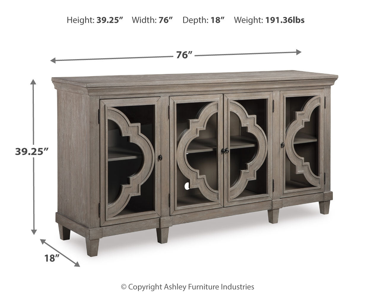 Fossil Ridge Accent Cabinet Ashley Furniture