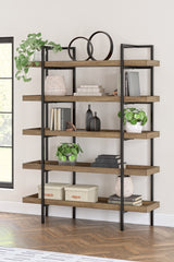 J&M Furniture - Ashley Furniture - Montia 76" Bookcase - Bookcase - H632-70