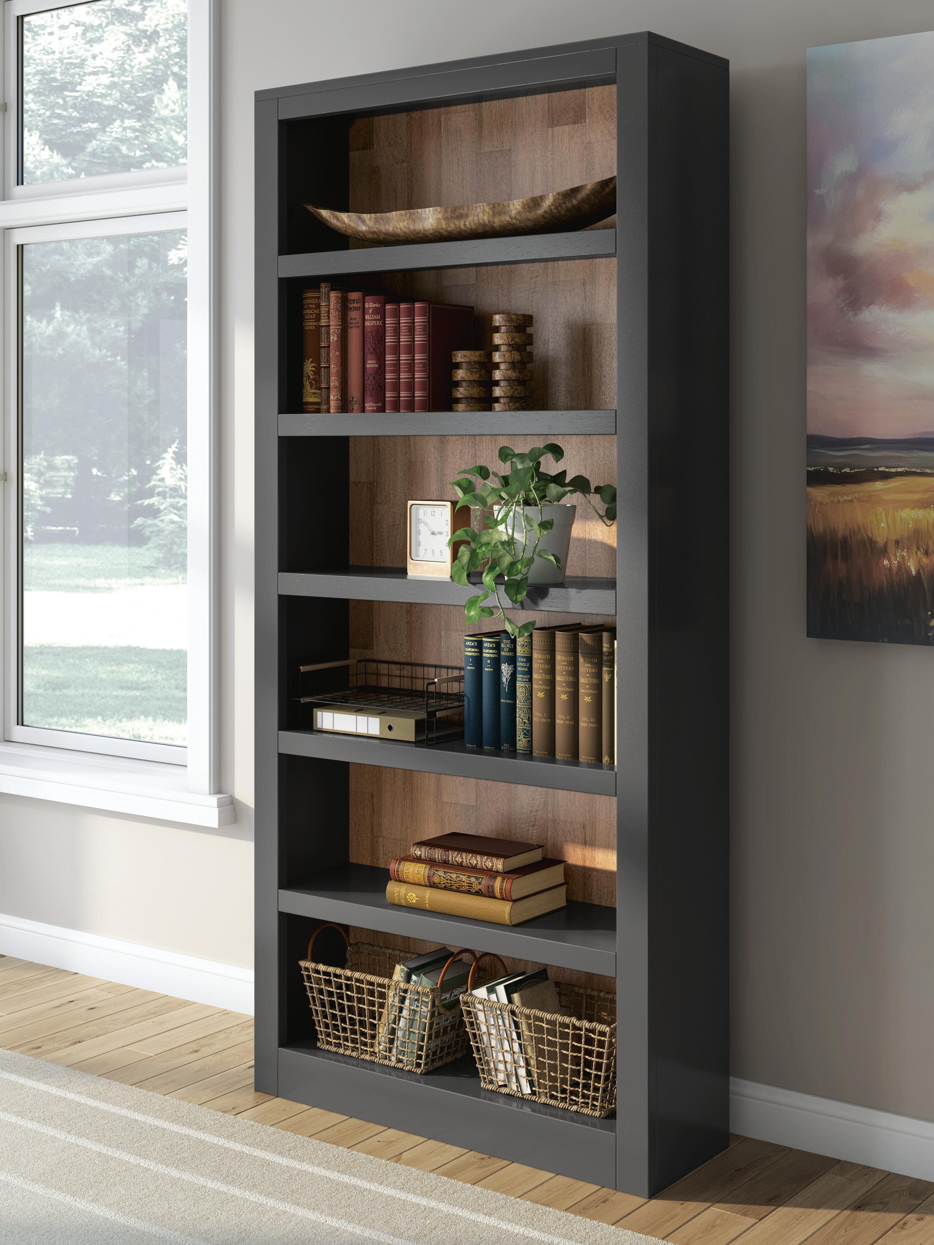 J&M Furniture - Ashley Furniture - Wildenauer 75" Bookcase - Bookcase - H664-70