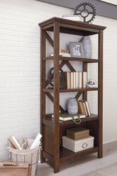 J&M Furniture - Ashley Furniture - Baldridge 75" Bookcase - Large Bookcase - H675-17
