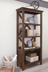 J&M Furniture - Ashley Furniture - Baldridge 75" Bookcase - Large Bookcase - H675-17