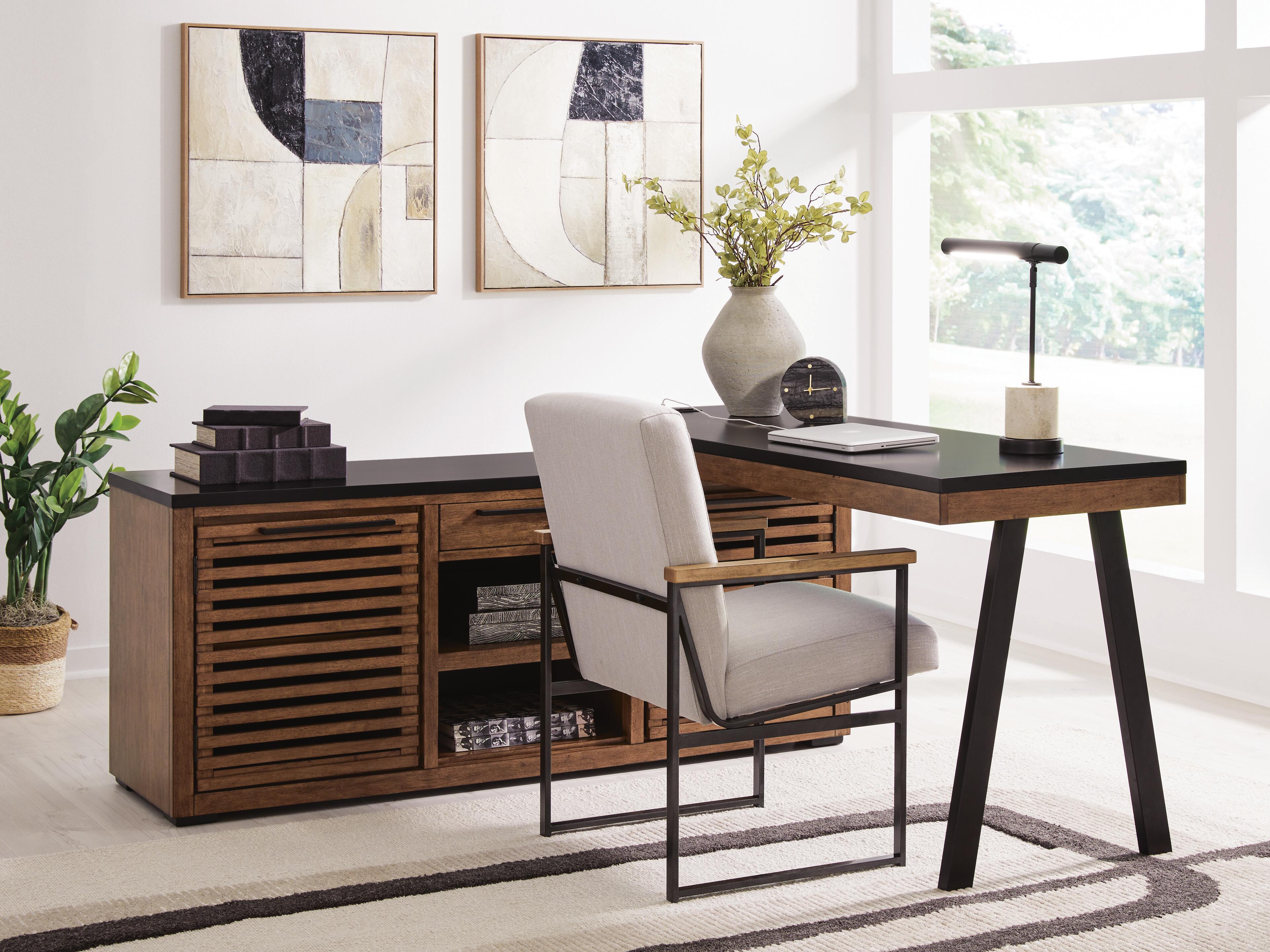 J&M Furniture - Ashley Furniture - Kallari Credenza with Desk Return - Credenza with Desk Return - H737H1