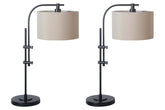 J&M Furniture - Ashley Furniture - Baronvale Accent Lamp (Set of 2) - Accent Lamp (Set of 2) - L206043X2