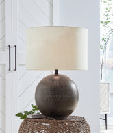 J&M Furniture - Ashley Furniture - Hambell Table Lamp - Metal Table Lamp (1/CN) - L207434