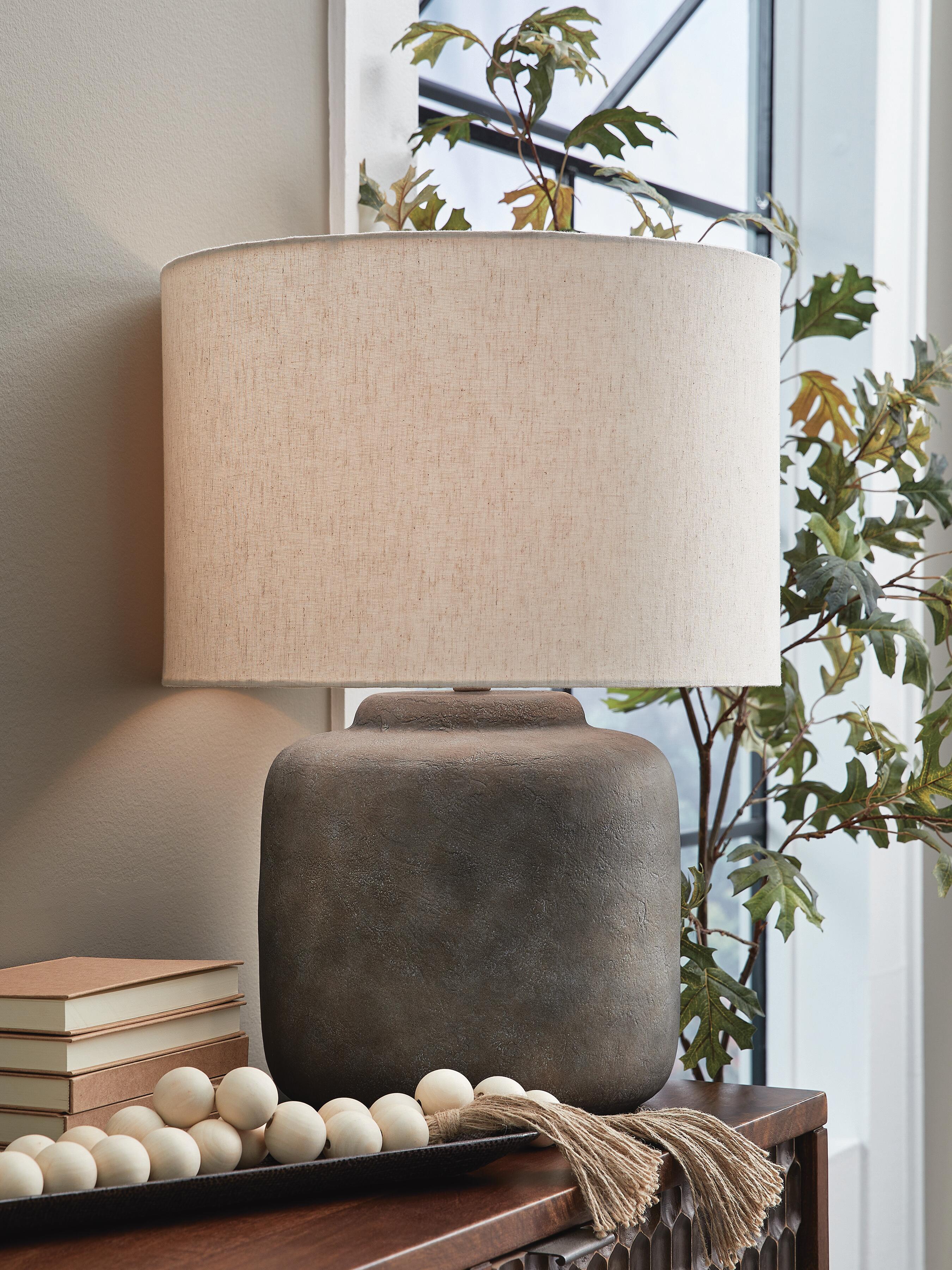 J&M Furniture - Ashley Furniture - Zandophen Table Lamp - Metal Table Lamp (1/CN) - L207654