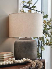 J&M Furniture - Ashley Furniture - Zandophen Table Lamp - Metal Table Lamp (1/CN) - L207654