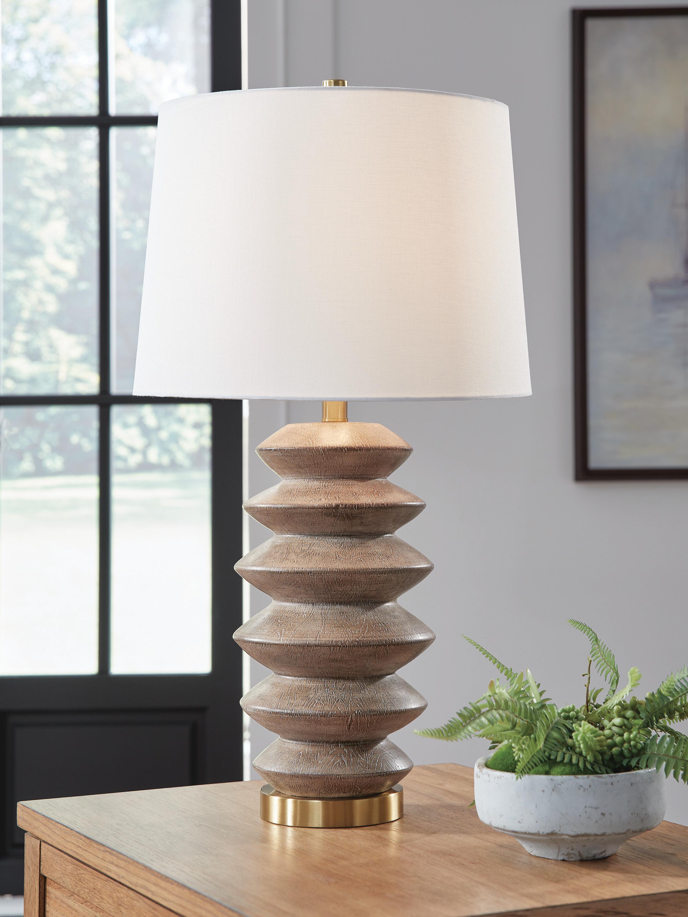 J&M Furniture - Ashley Furniture - Jyllyard Table Lamp - Poly Table Lamp (1/CN) - L235944