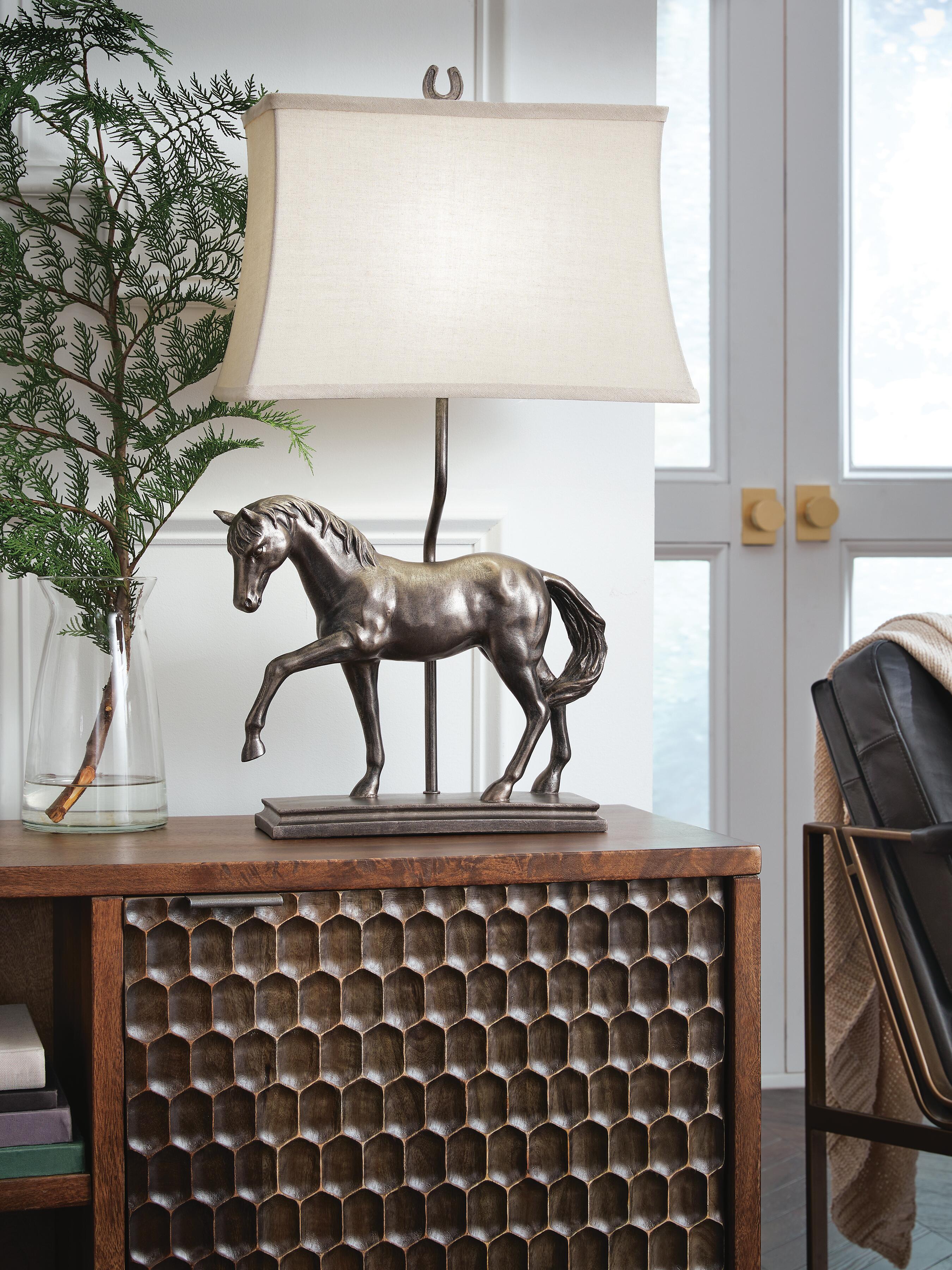 J&M Furniture - Ashley Furniture - Sandorman Table Lamp - Poly Table Lamp (1/CN) - L317044