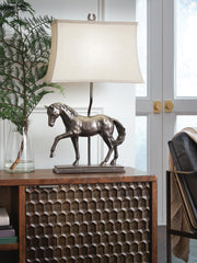 J&M Furniture - Ashley Furniture - Sandorman Table Lamp - Poly Table Lamp (1/CN) - L317044