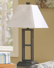 J&M Furniture - Ashley Furniture - Deidra Table Lamp (Set of 2) - Metal Table Lamp (Set of 2) - L318924