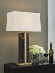 J&M Furniture - Ashley Furniture - Neonish Table Lamp - Marble Table Lamp (1/CN) - L428984