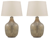 J&M Furniture - Ashley Furniture - Mari Table Lamp (Set of 2) - Table Lamp (Set of 2) - L430664X2
