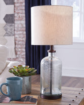 J&M Furniture - Ashley Furniture - Bandile Table Lamp - Glass Table Lamp (1/CN) - L430674