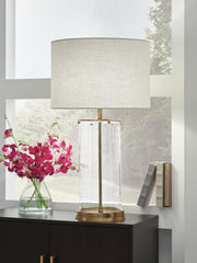 J&M Furniture - Ashley Furniture - Gizeh Table Lamp - Glass Table Lamp (1/CN) - L430954