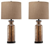 J&M Furniture - Ashley Furniture - Laurentia Table Lamp (Set of 2) - Table Lamp (Set of 2) - L431414X2