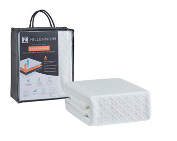 J&M Furniture - Ashley Furniture - Basic Protector Queen Mattress Protector (Set of 4) - QN Mattress Protector(4/CS) - M30803