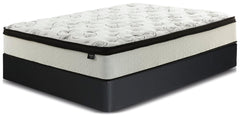 J&M Furniture - Ashley Furniture - Chime 12 Inch Hybrid California King Mattress and Foundation Set - California King Mattress and Foundation Set - M697M1