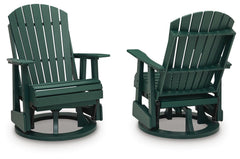 Shell Beach Outdoor Swivel Glider Chair