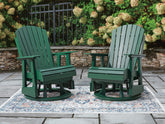 J&M Furniture - Ashley Furniture - Shell Beach Outdoor Swivel Glider Chair - Swivel Glider Chair - PCP115-820