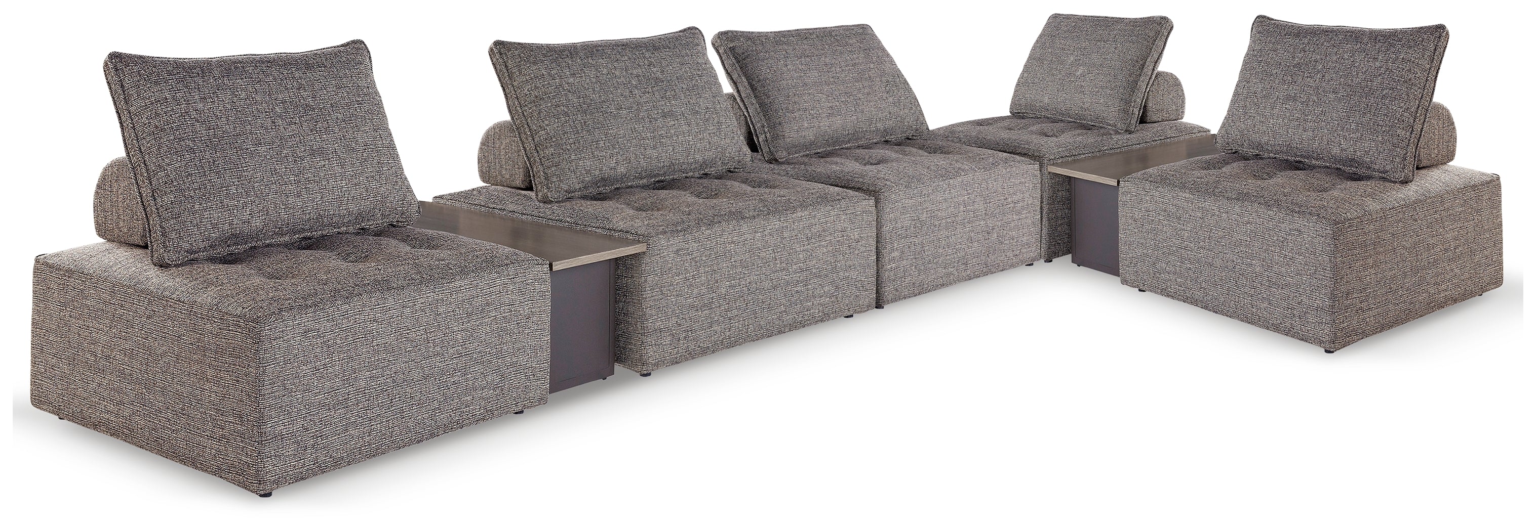 J&M Furniture - Ashley Furniture - Bree Zee 7-Piece Outdoor Modular Seating - 7-Piece Outdoor Modular Seating - P160P13