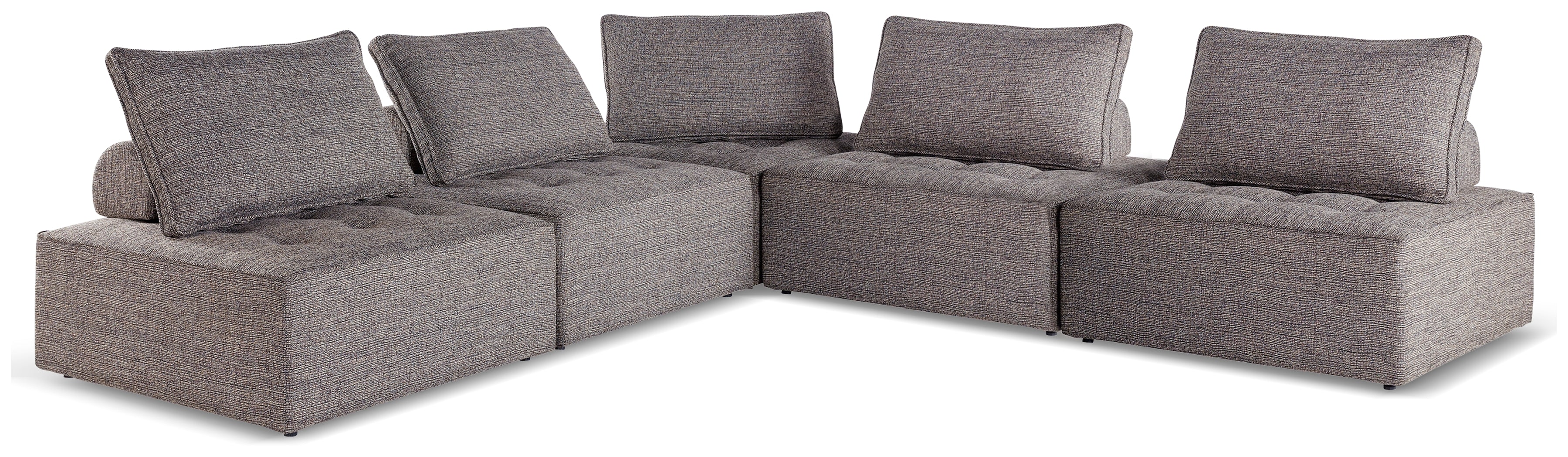 J&M Furniture - Ashley Furniture - Bree Zee 5-Piece Outdoor Modular Seating - 5-Piece Outdoor Modular Seating - P160P10
