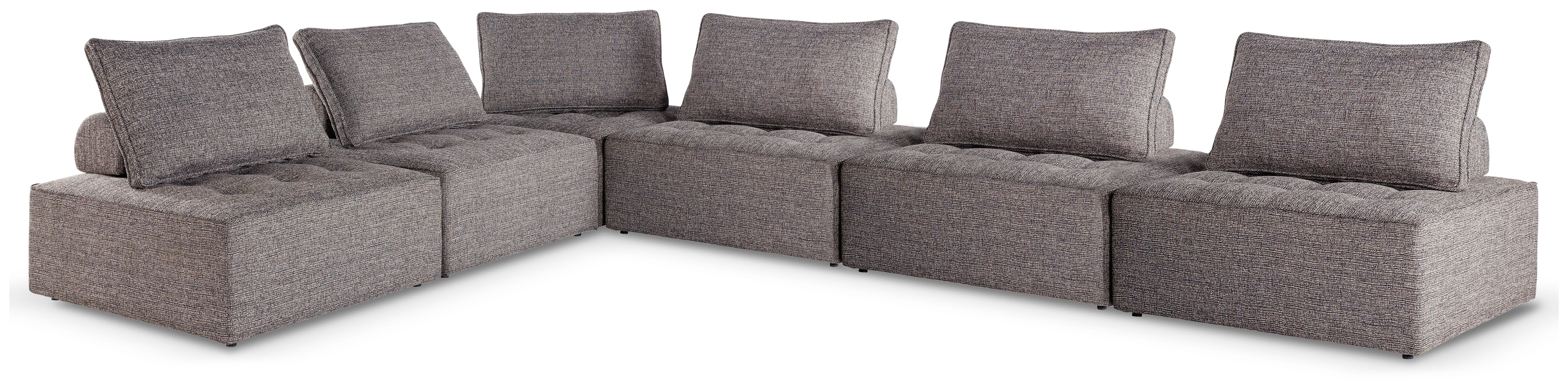 J&M Furniture - Ashley Furniture - Bree Zee 6-Piece Outdoor Modular Seating - 6-Piece Outdoor Modular Seating - P160P11
